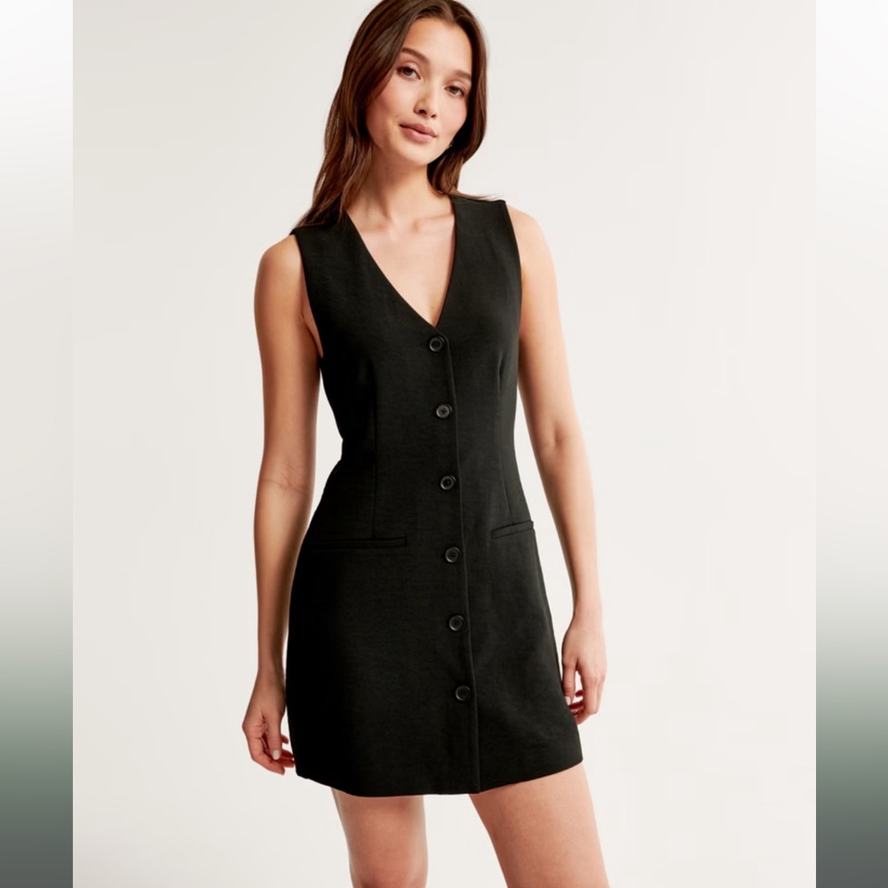 Abercrombie Vest mini dress